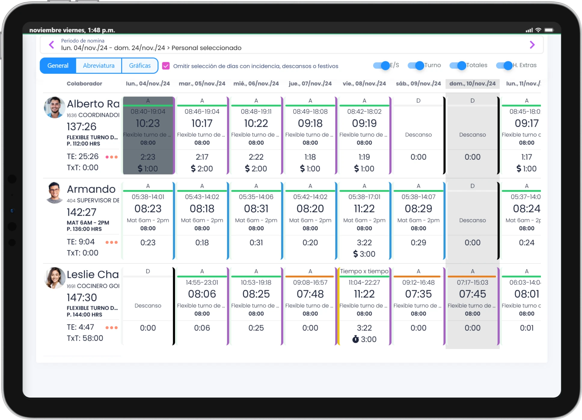 Prenómina automática integrada con Abrhil para hoteles